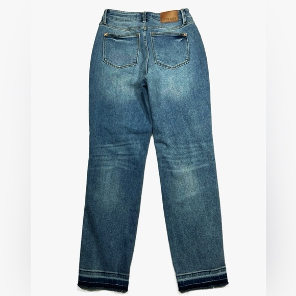 Judy Blue Rock The Boat Light Distressed Blue Jeans Womens Size 5 - Picture 3 of 6